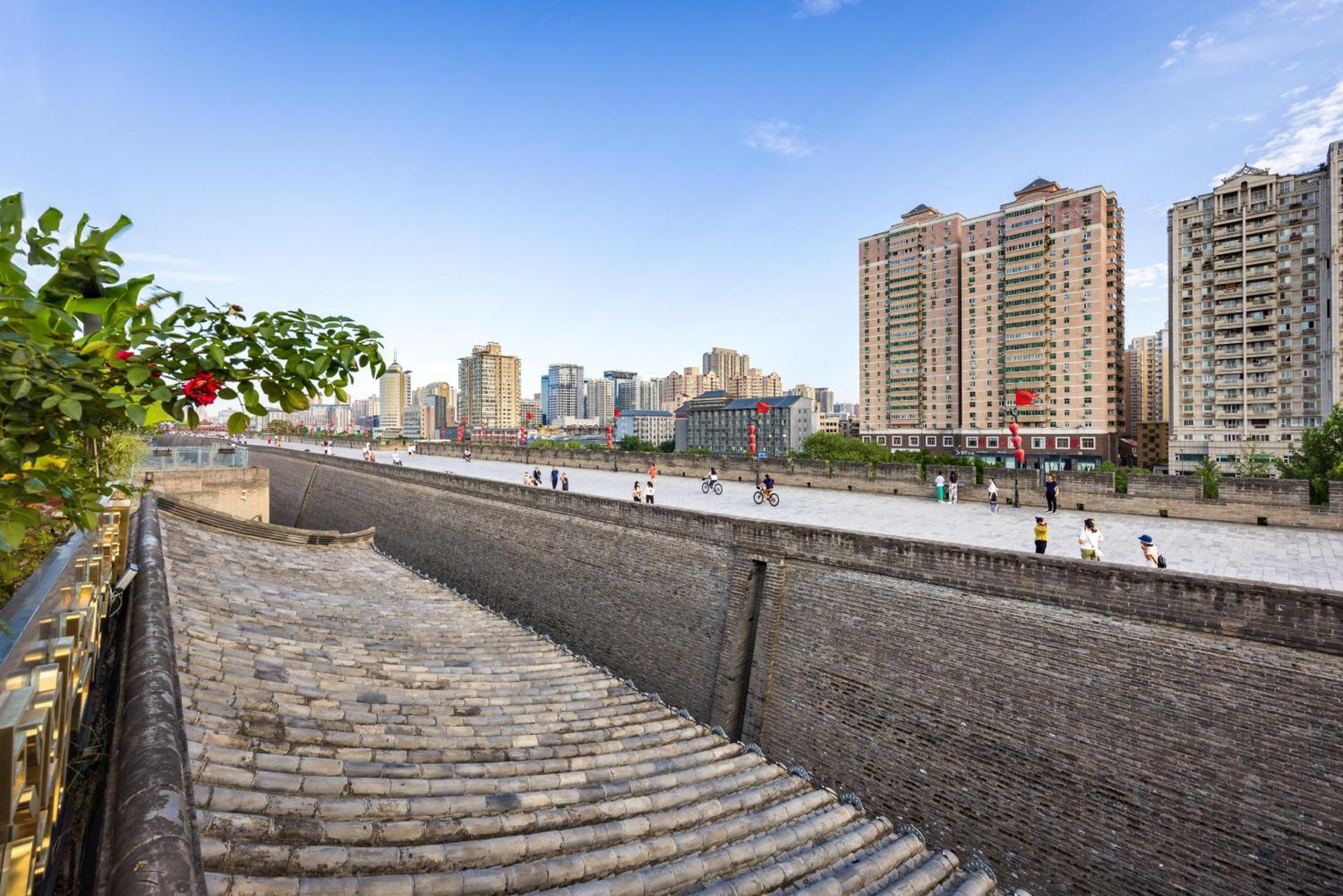 Honglu Garden Hotel Xi'An Bell And Drum Tower Huimin Street Store Exterior foto