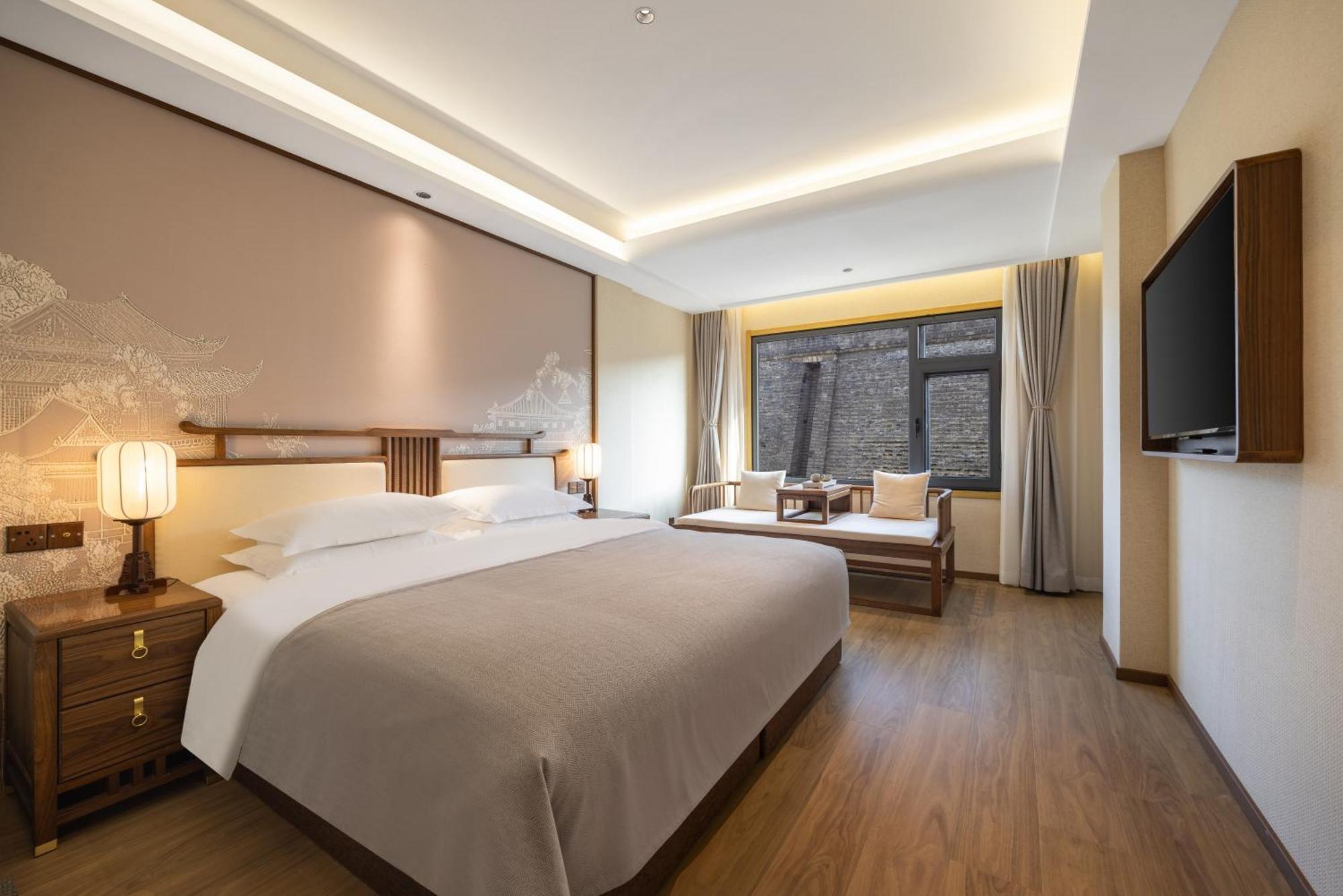 Honglu Garden Hotel Xi'An Bell And Drum Tower Huimin Street Store Exterior foto