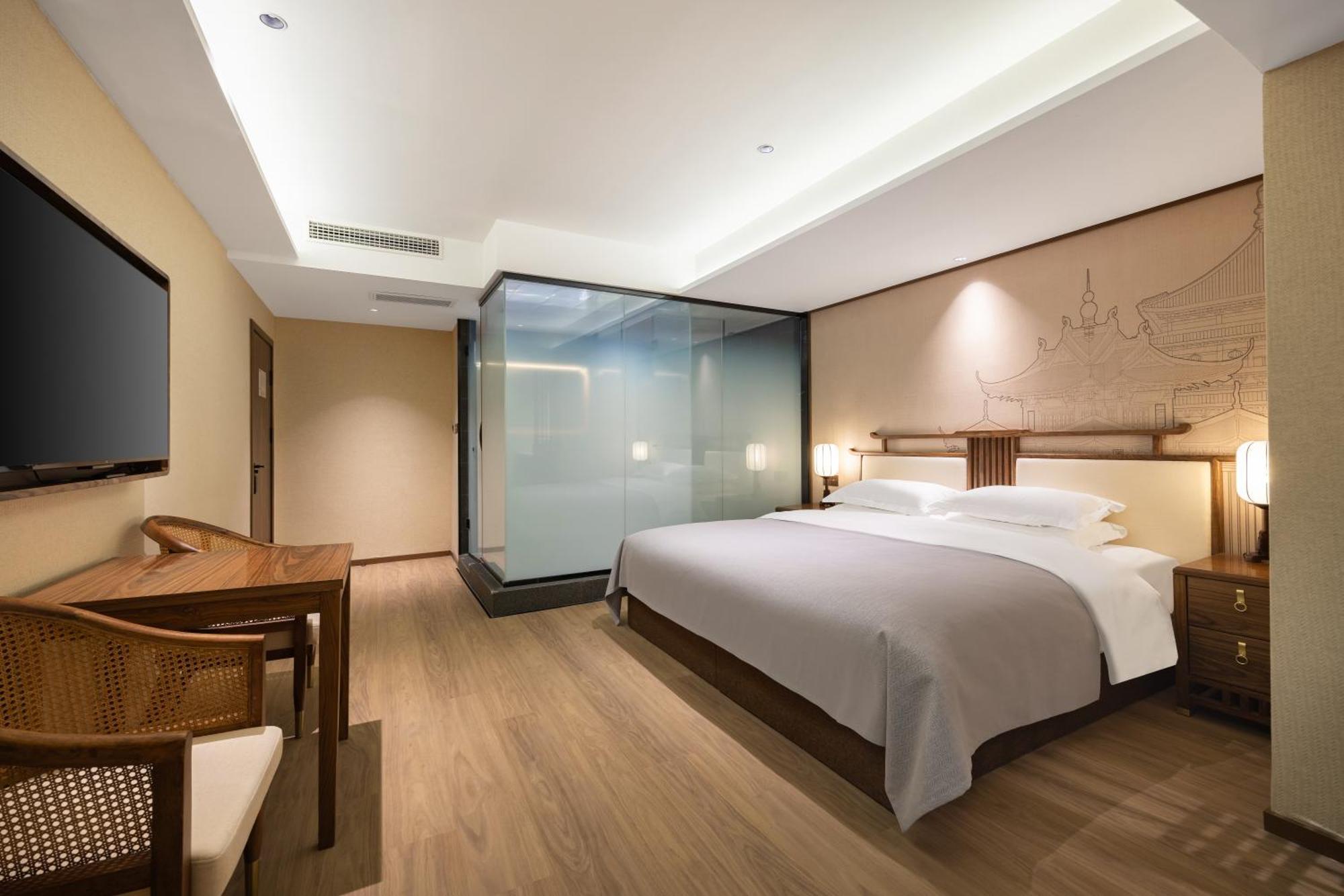 Honglu Garden Hotel Xi'An Bell And Drum Tower Huimin Street Store Exterior foto