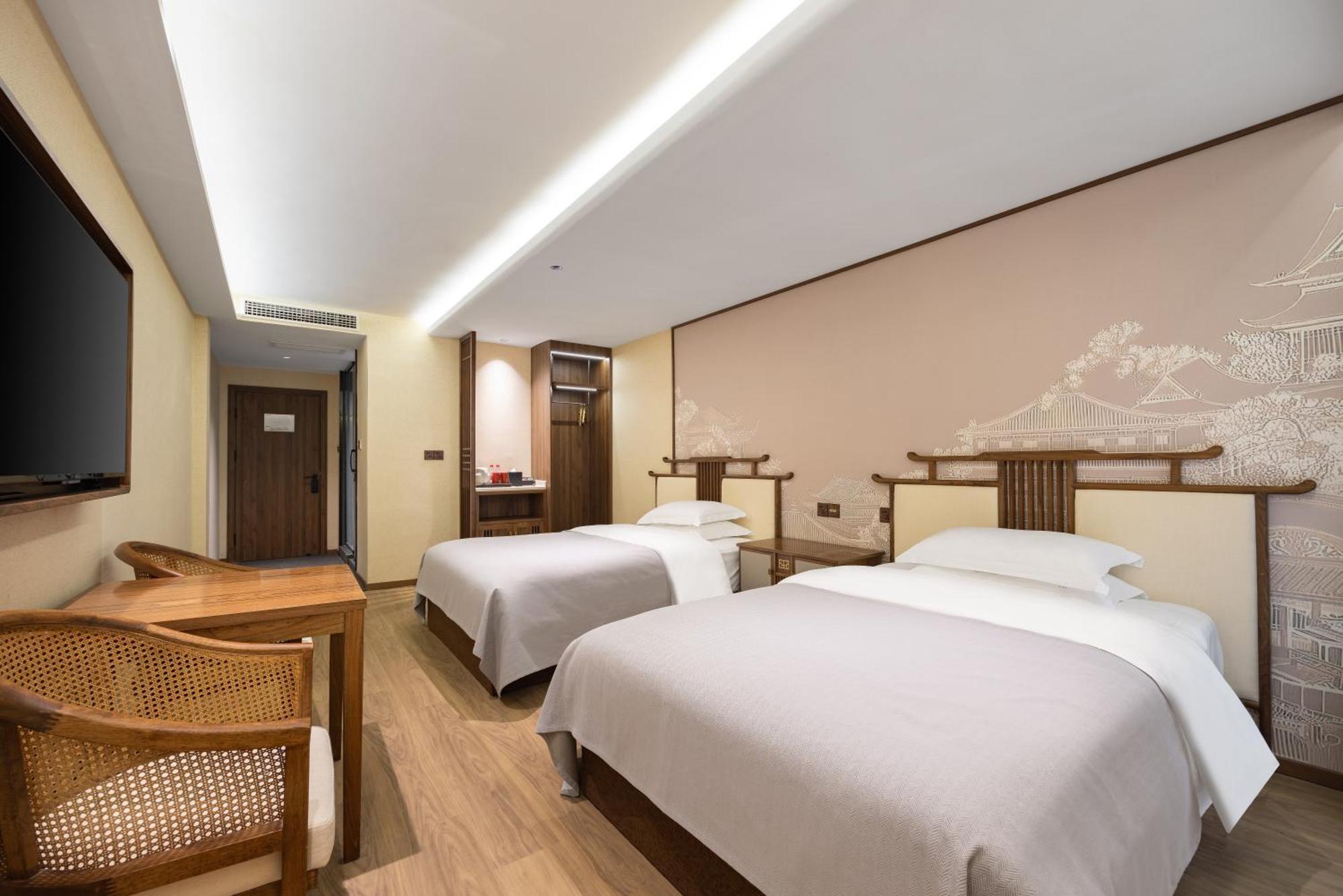 Honglu Garden Hotel Xi'An Bell And Drum Tower Huimin Street Store Exterior foto